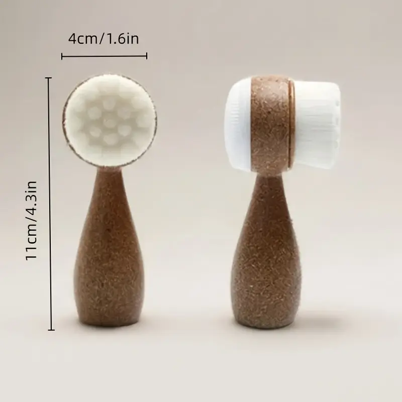 Facial Brush Dual Sided Facial Brush Dual Sided