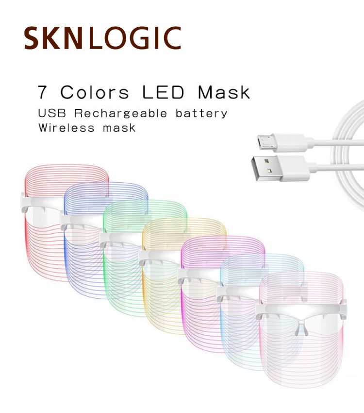 7 Colour LED Light Therapy Mask 7 Colour LED Light Therapy Mask
