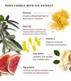 Body Candle with Fig